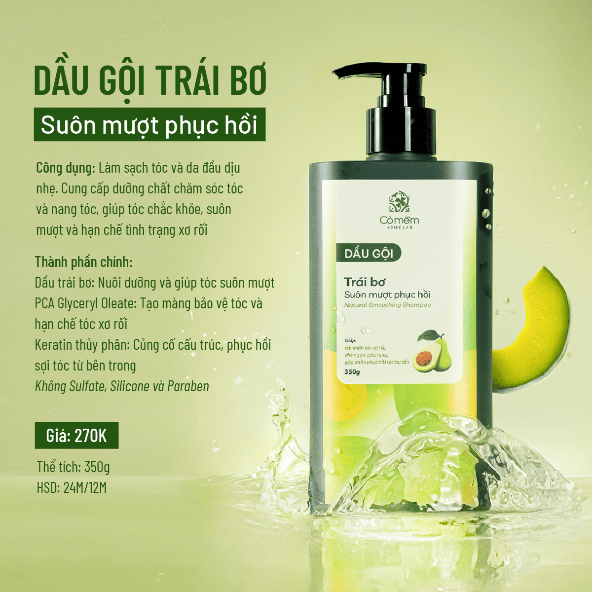 Cặp dầu gội xả phục hồi tóc hư tổn – bí quyết tái sinh mái tóc