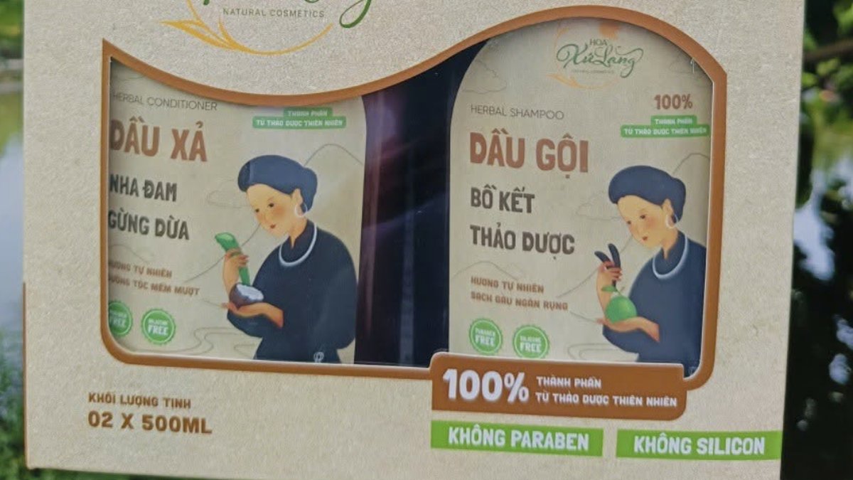 Dầu gội xả thảo dược thiên nhiên - Chọn đúng để tóc khỏe bền