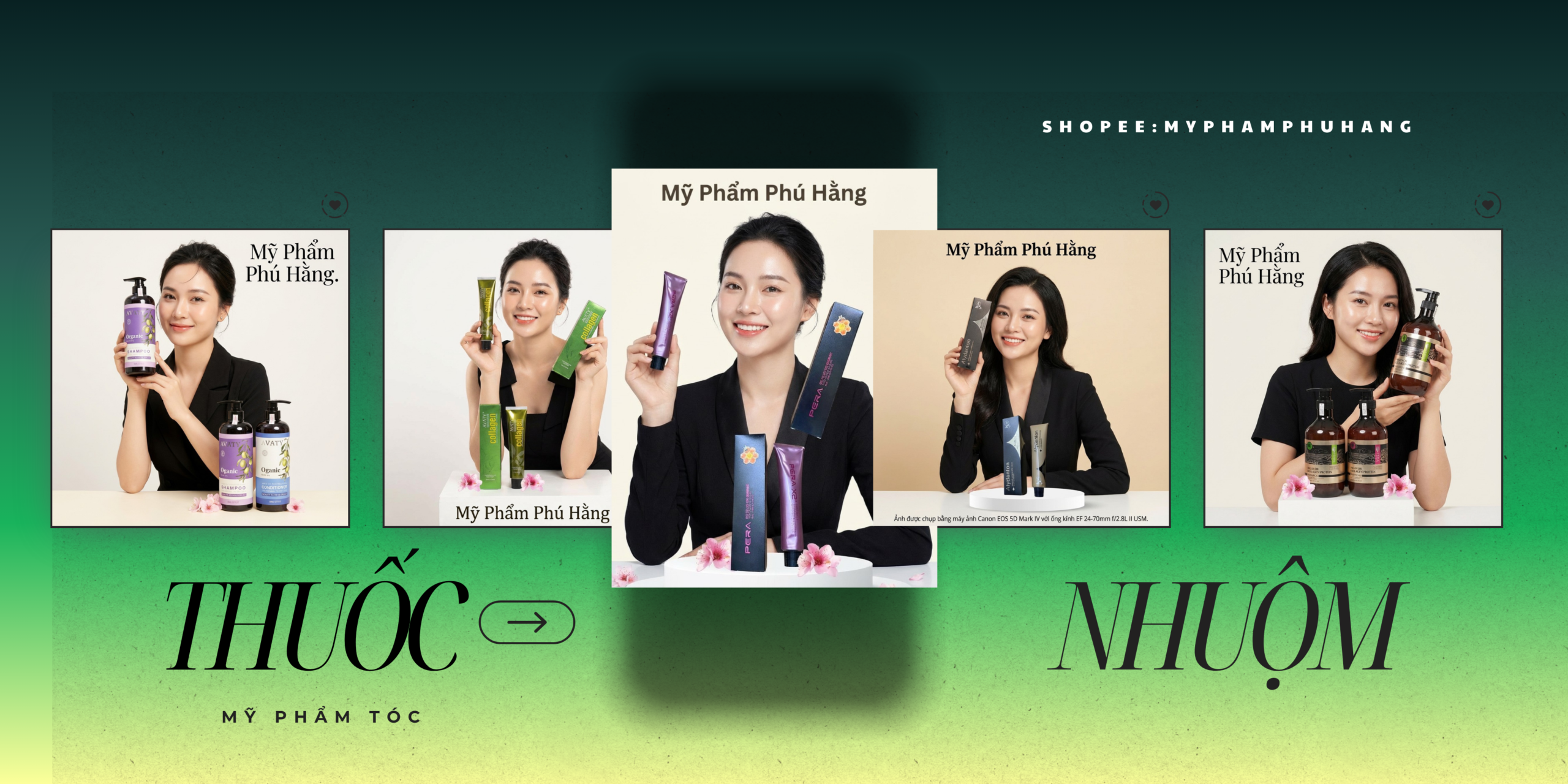 Thuốc nhuộm tóc banner