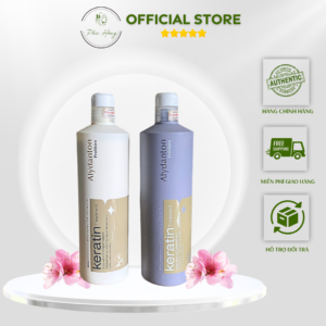 Cặp gội xả ALYDANTON COLLAGEN 800ML phục hồi hư tổn chống rụng tóc