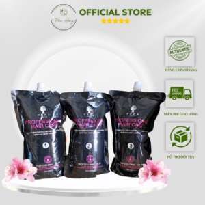 Thuốc uốn ép COLLAGEN PERA 1000ML Dập Uốn Ép Tóc Suôn Mượt Chuyên Dành Cho Tóc Yếu