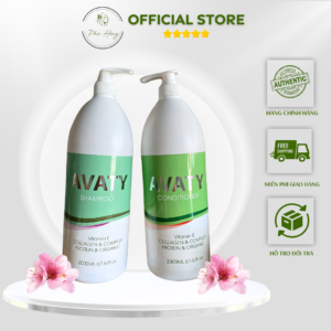 Cặp Gội & Xả Avaty Vitamin E Collagen Kích Thích Mọc Tóc Và Chống Rụng 2000ML