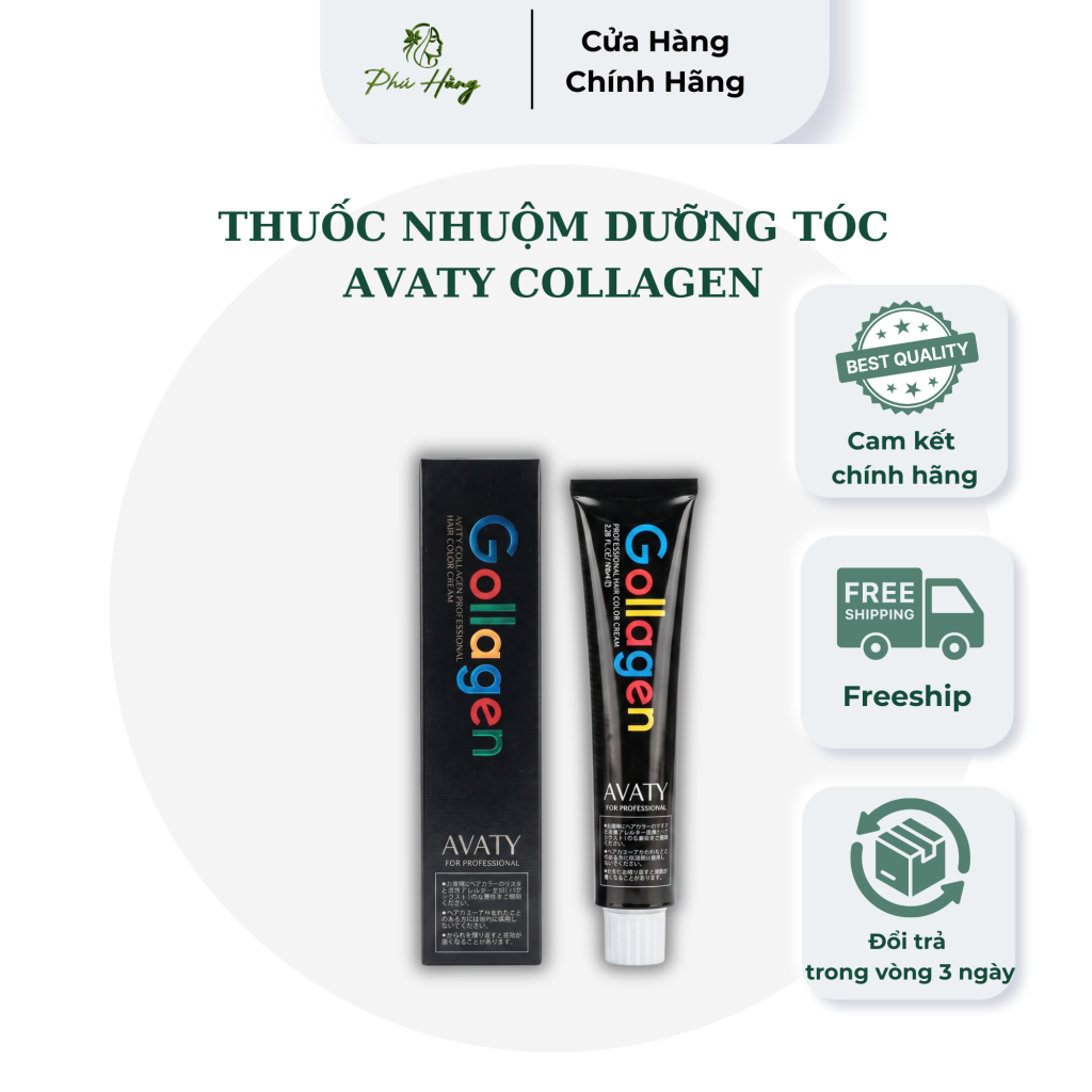 Thuốc nhuộm tóc Avaty 100ml chính hãng